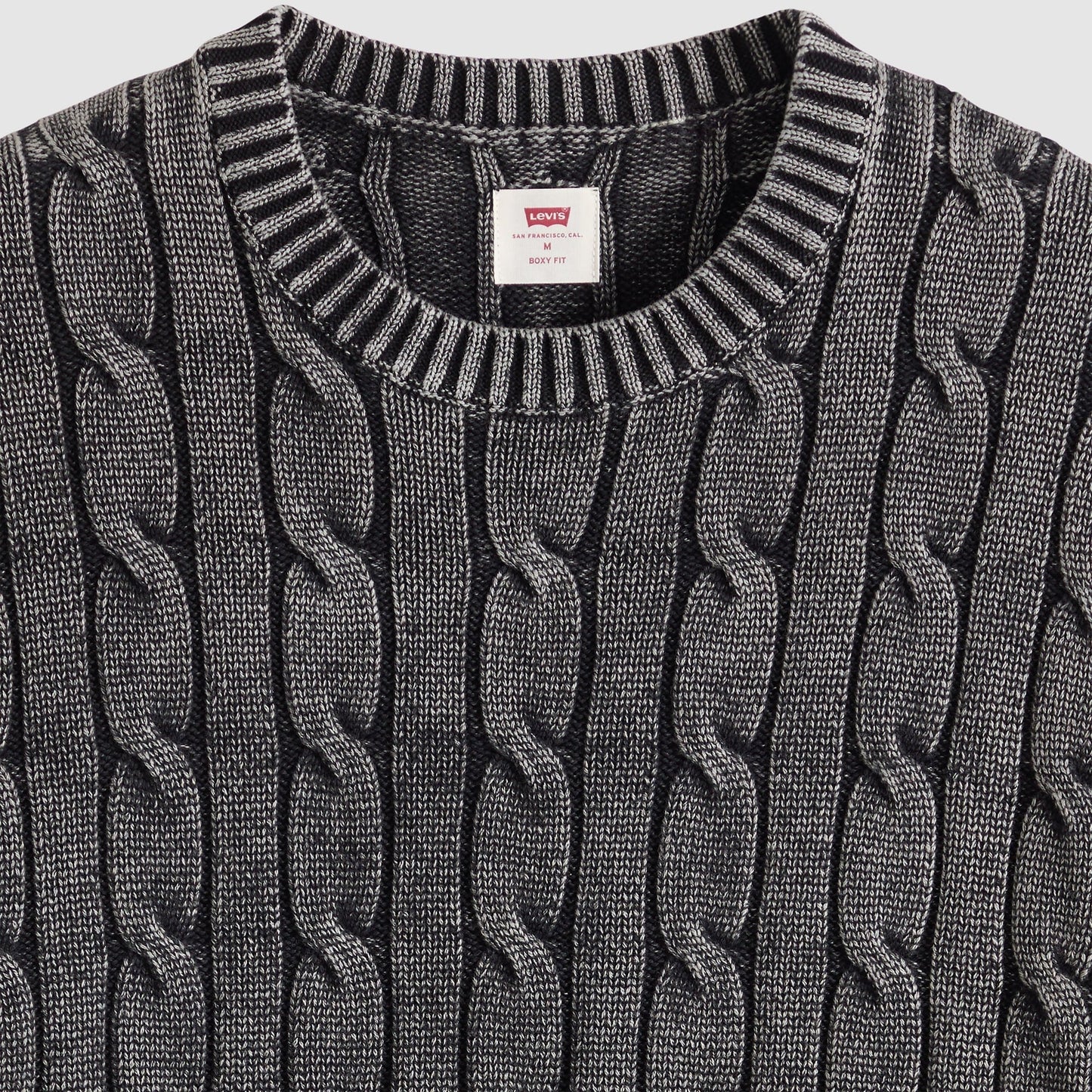 Levi's® Men's Carmel Cable Crew Sweater