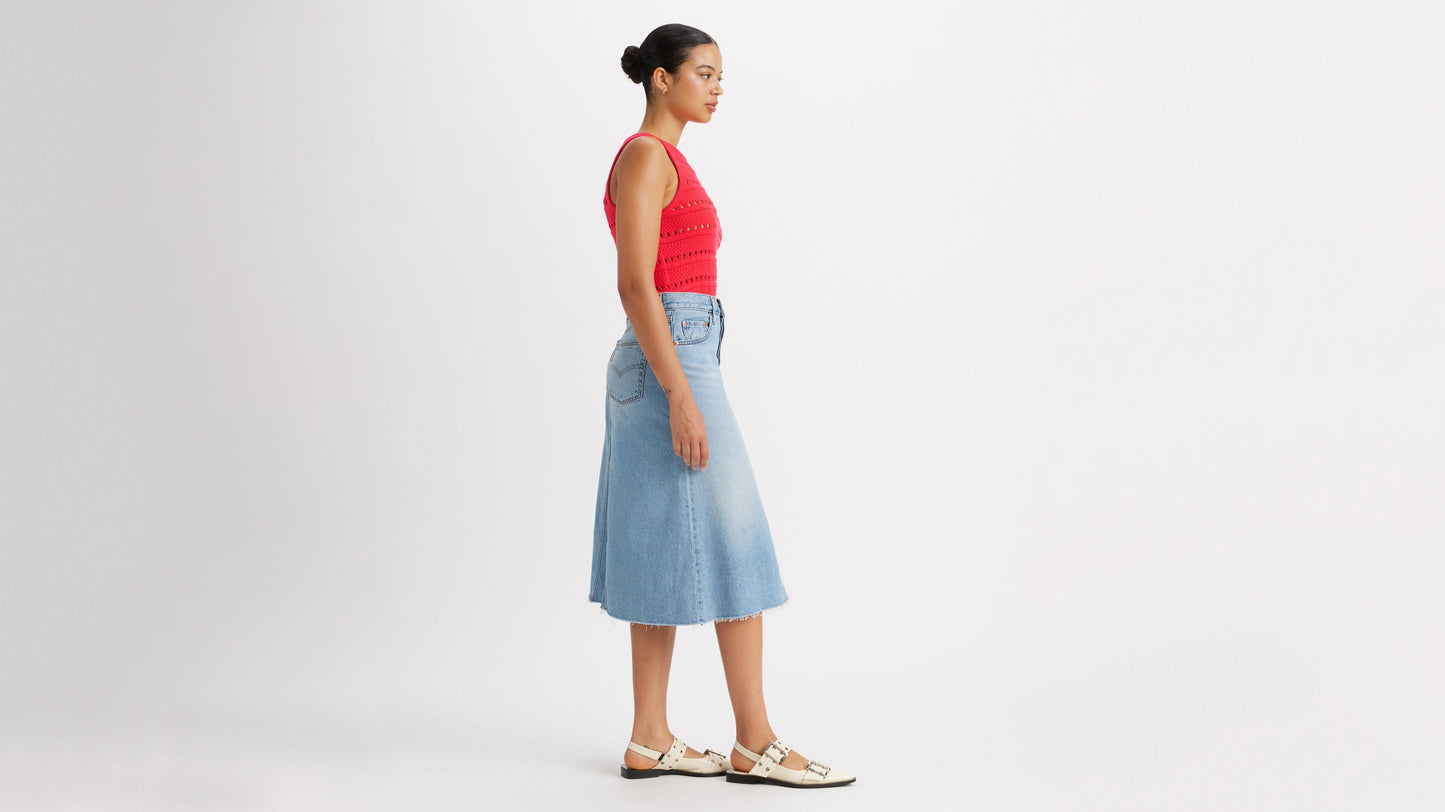 Levi's® Women's High-Rise A-Line Deconstructed Skirt