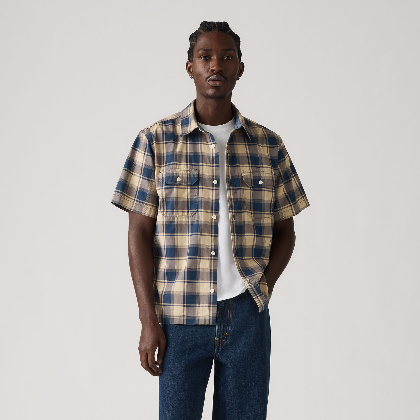 Levi's® Men's Short-Sleeve Dalton Workwear Shirt