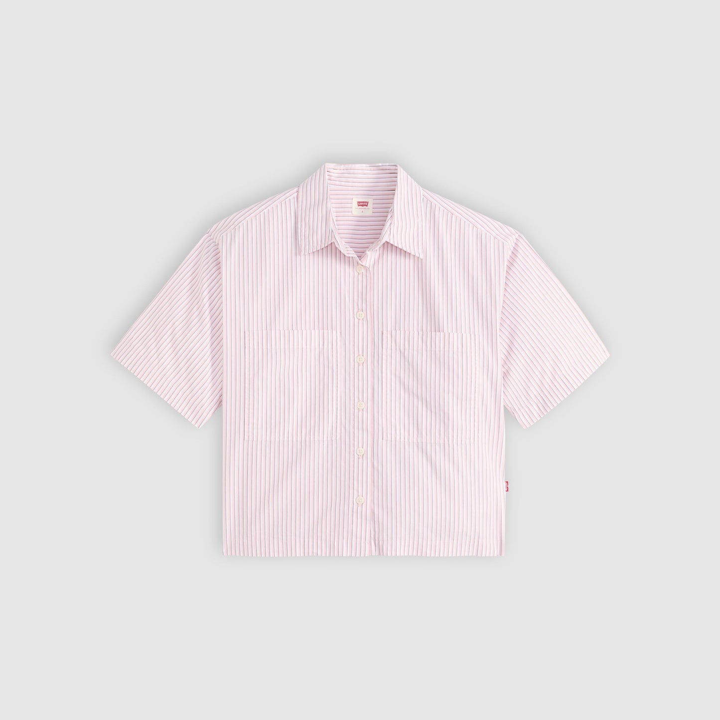 Levi's® Women's Harlie Short-Sleeve Cropped Shirt