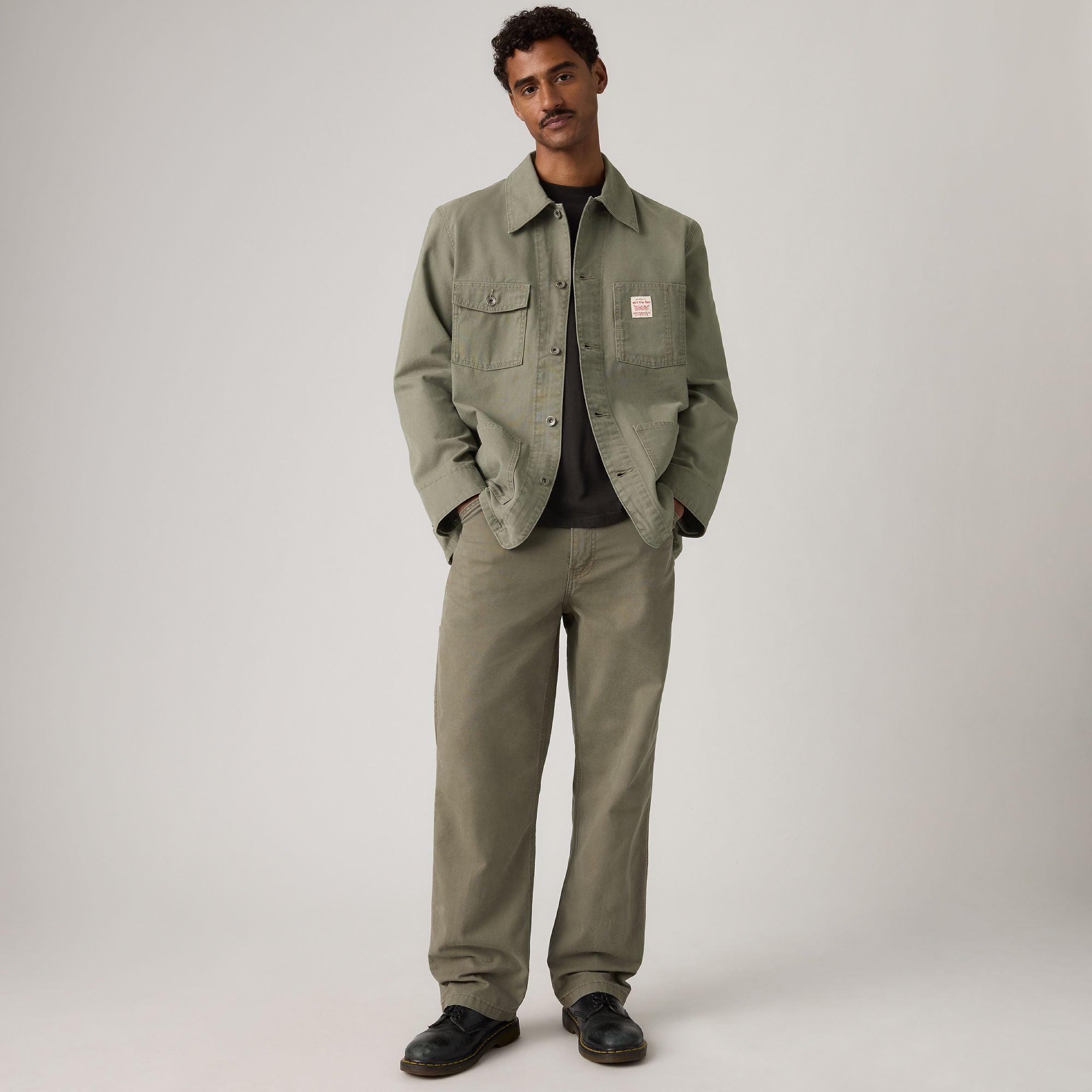 Levi's® Men's 568™ Loose Straight Carpenter - Green | Levi's TH