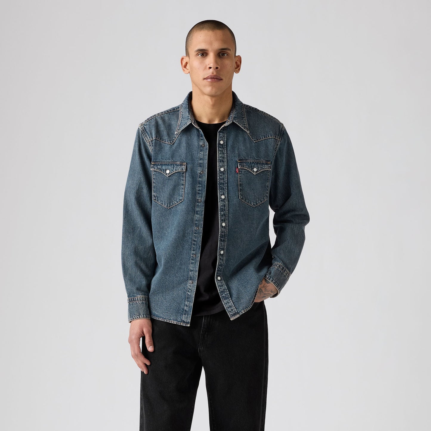Levi's® Men's Barstow Standard Fit Western Shirt