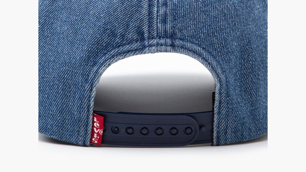 Levi's® Men's Denim Snapback Cap with Batwing Logo
