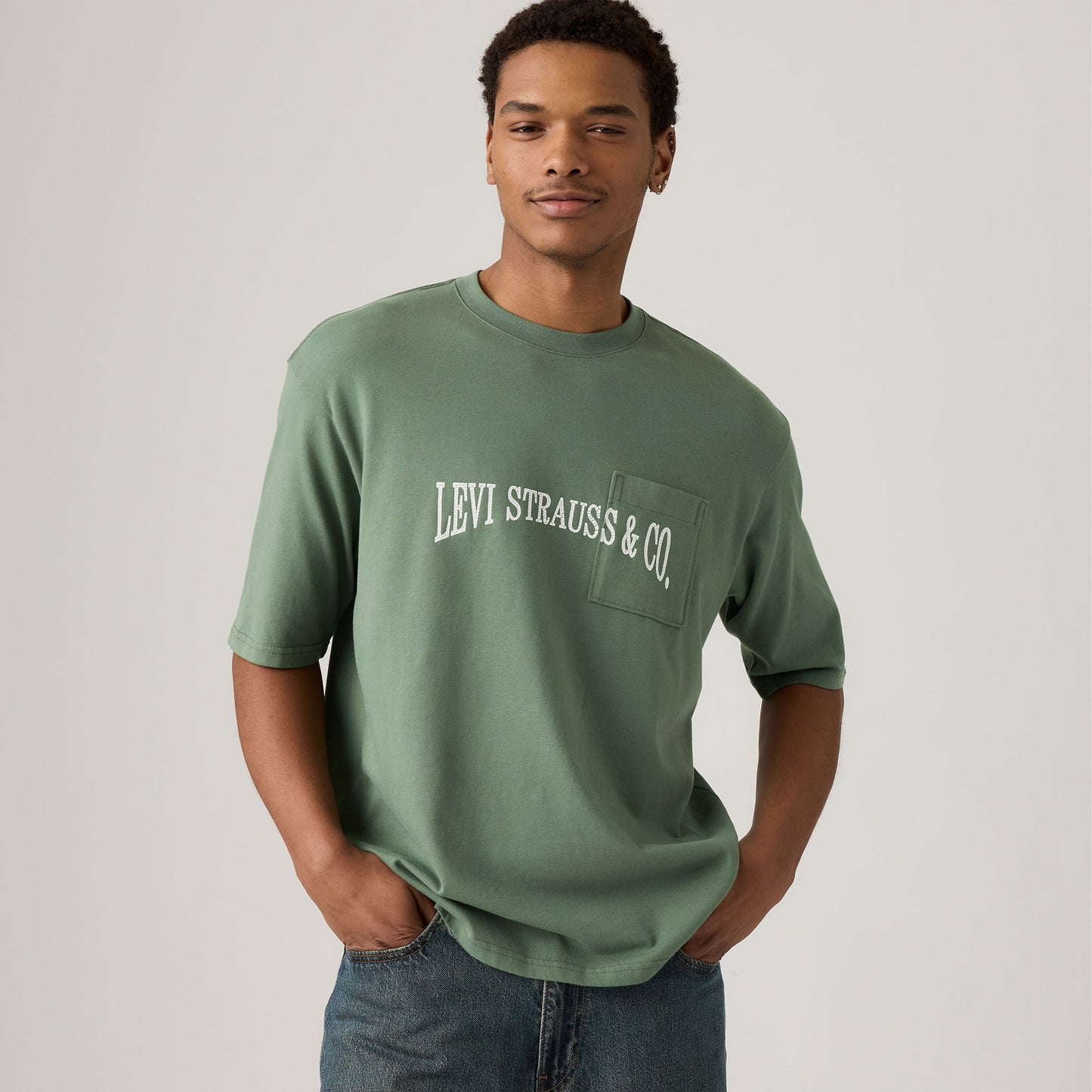 Levi's® Men's Half-Sleeve Graphic Pocket T-Shirt
