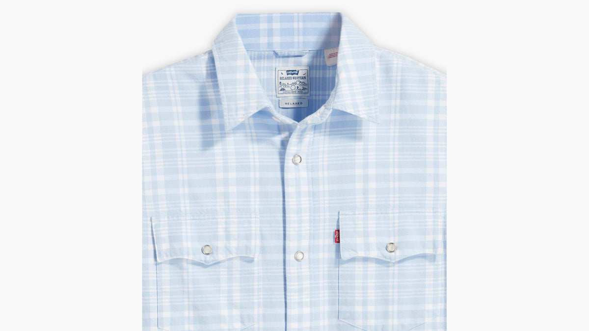Levi's® Men's Short-Sleeve Relaxed Fit Western Shirt