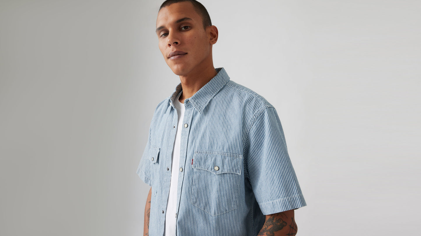 Levi's® Men's Short-Sleeve Relaxed Western Shirt