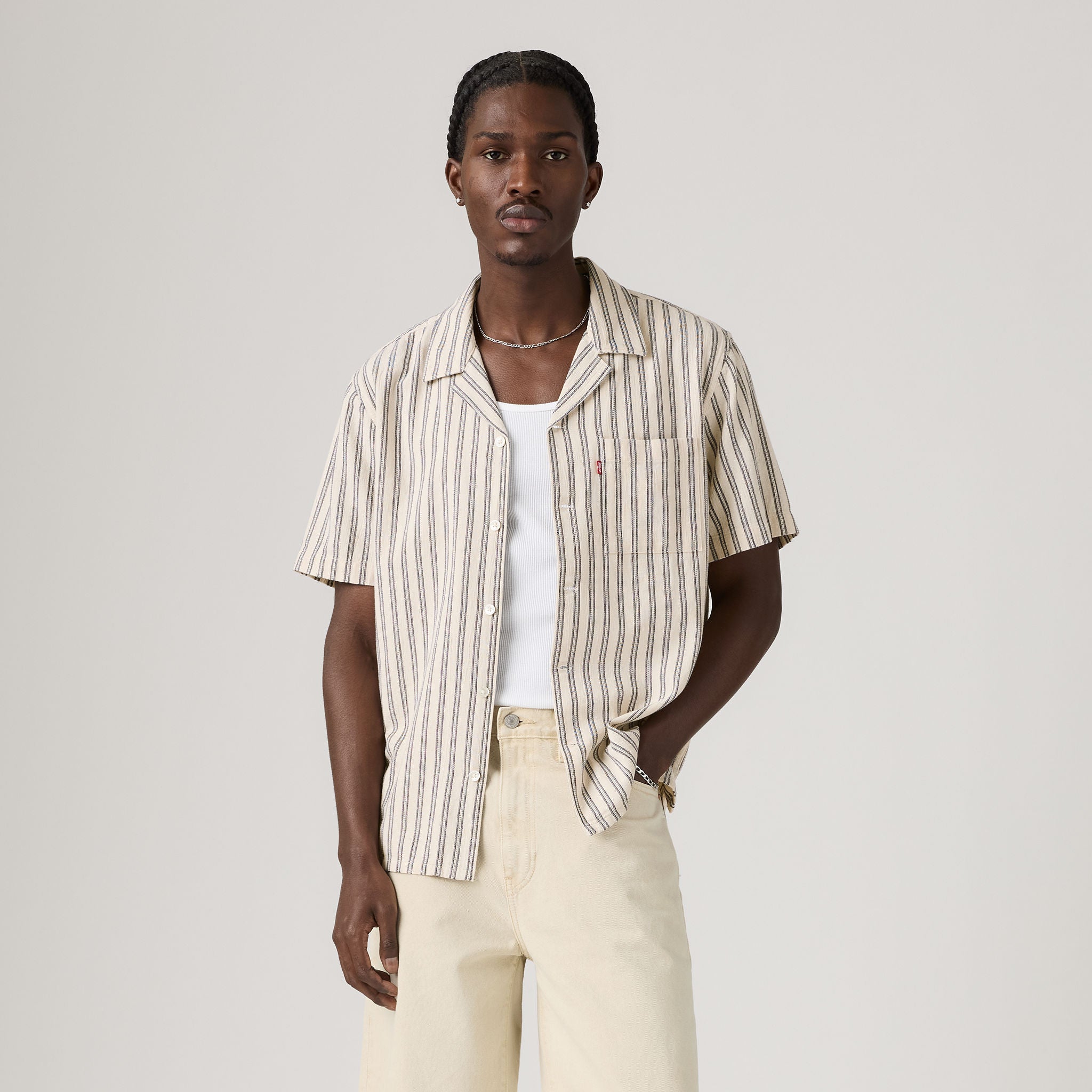 Levi's® Men's Short-Sleeve Sunset Standard Camp Shirt