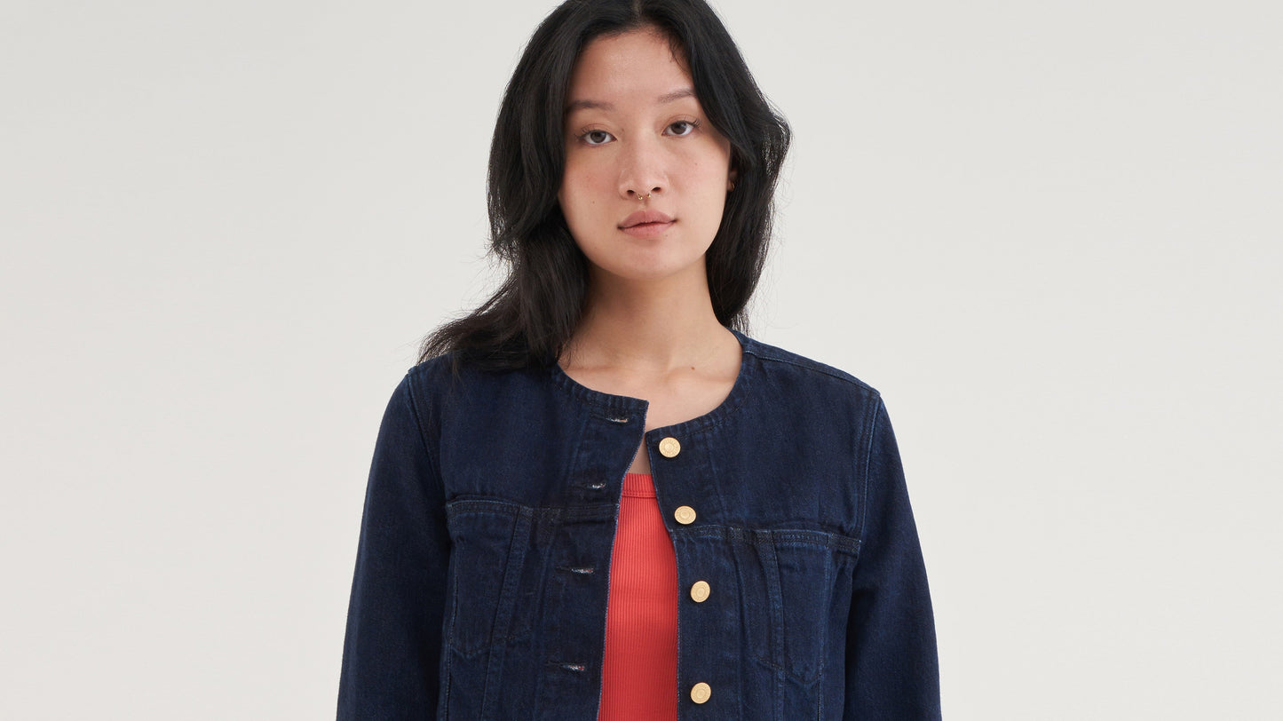 Levi's® Women's Collarless Trucker Jacket