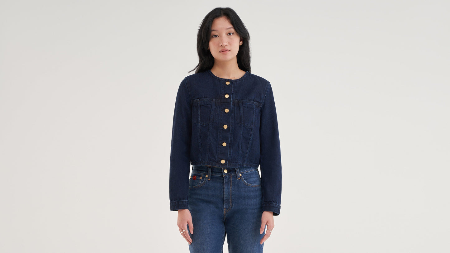 Levi's® Women's Collarless Trucker Jacket