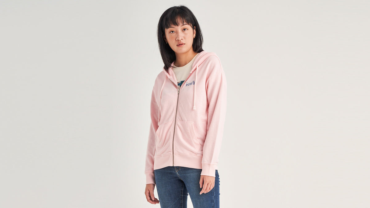 Levi's® Women's Graphic Regular Fit Zip Hoodie