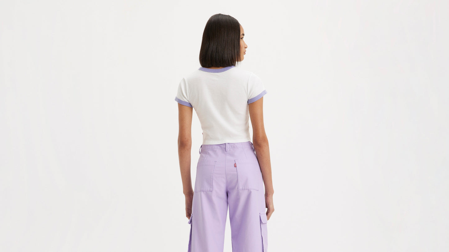 Levi's® Women's Graphic Ringer Mini Tee