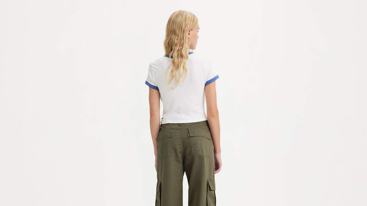 Levi's® Women's Graphic Ringer Mini T-Shirt
