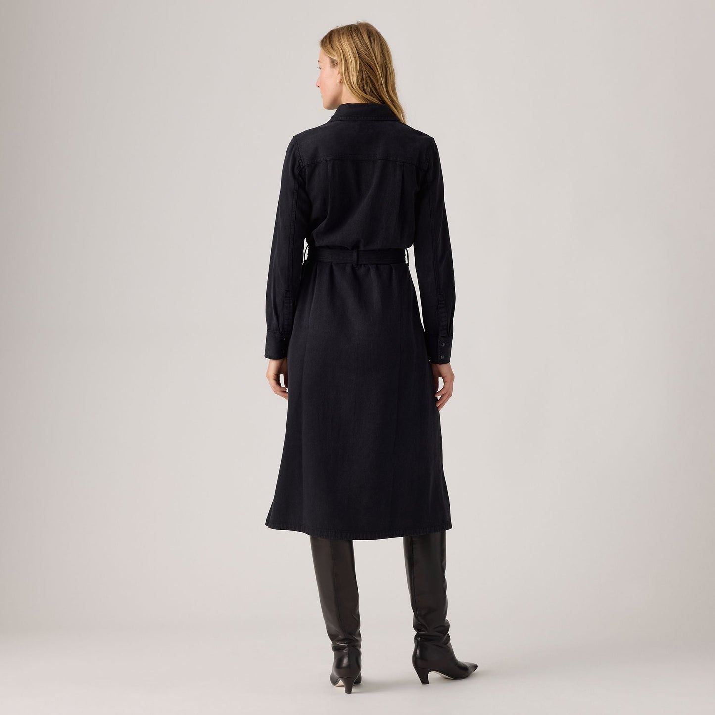 Levi's® Women's Quincey Long-Sleeve Maxi Dress