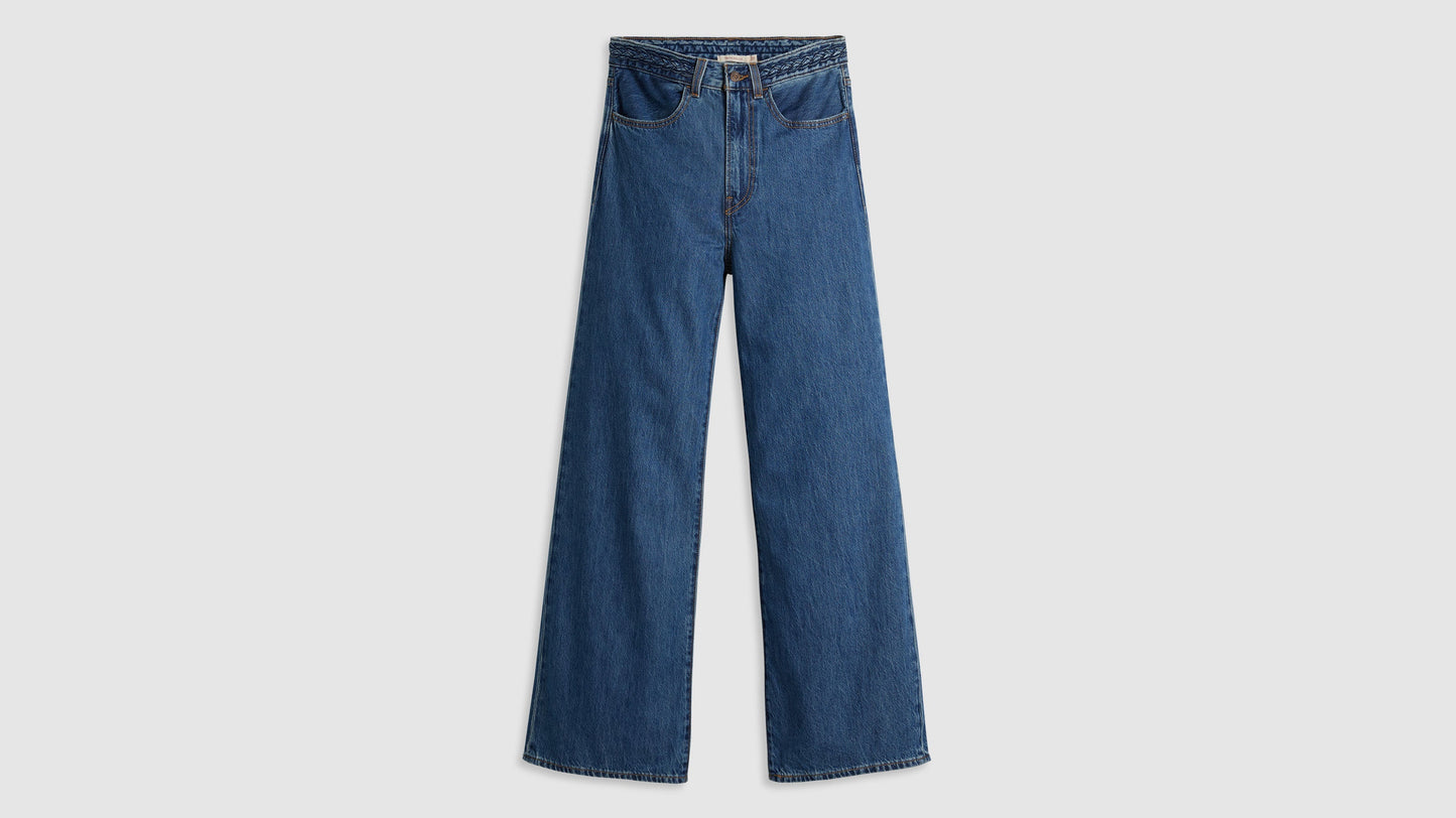 Levi's® Women's Ribcage Wide-Leg Braided Jeans