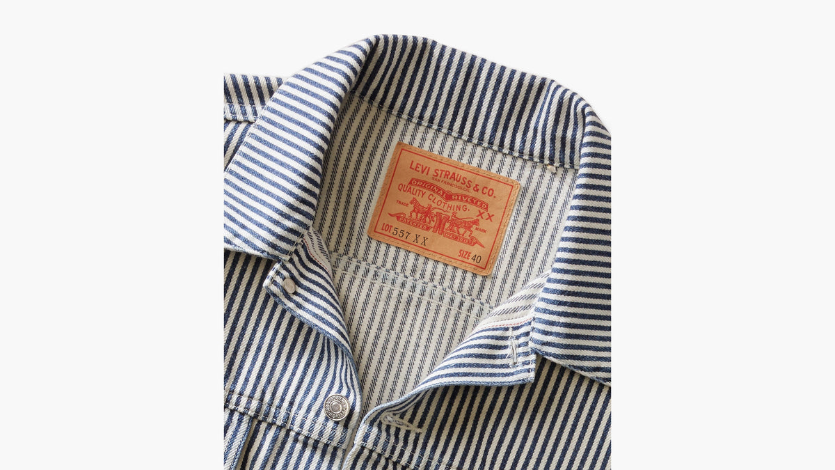 Levi's® x NIGO 557XX Hickory Stripe Trucker Jacket