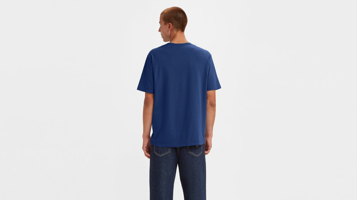 Levi's® Men's Ss Relaxed Fit Tee Holiday Poster Mazarine