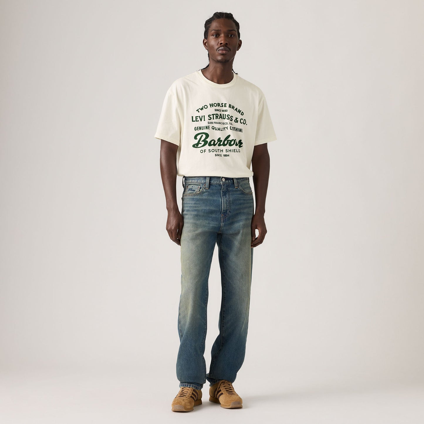 Levi's® x Barbour Men's 568™ Loose Jeans