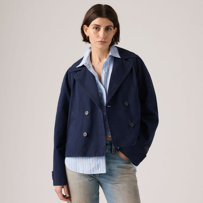 Levi's® Women's Bree Cropped Swing Trench Jacket