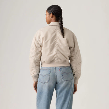 Levi's® Women's Bowie Cropped Bomber Jacket
