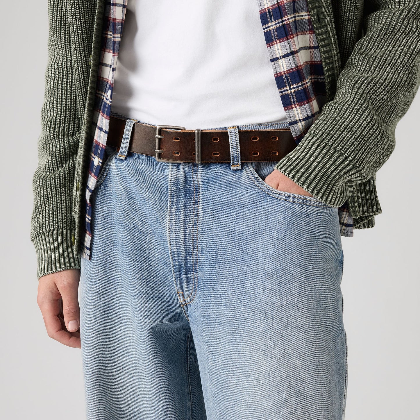 Levi's® Men's Potrero Double Prong Belt