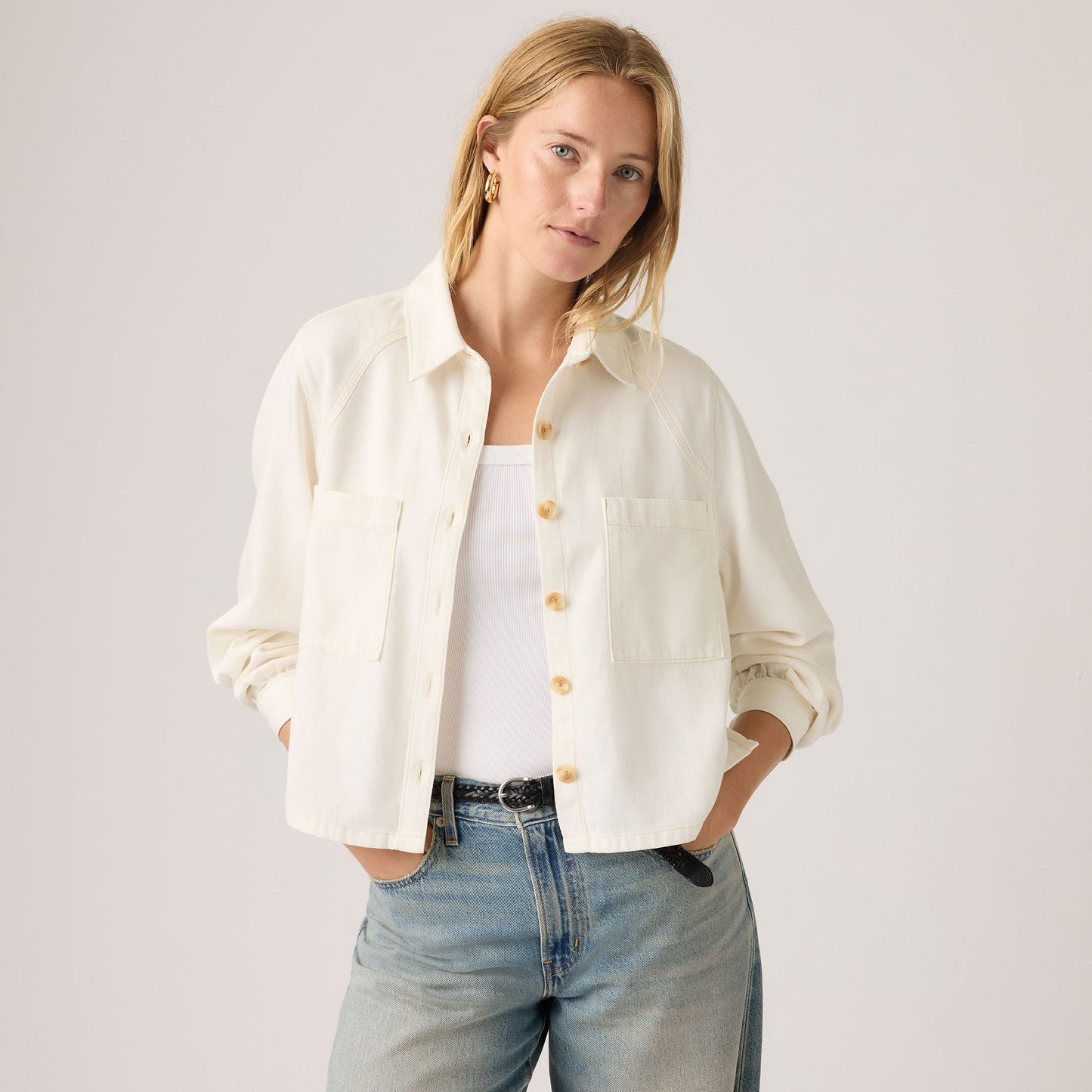 Levi's® Women's Tini Long-Sleeve Utility Shirt