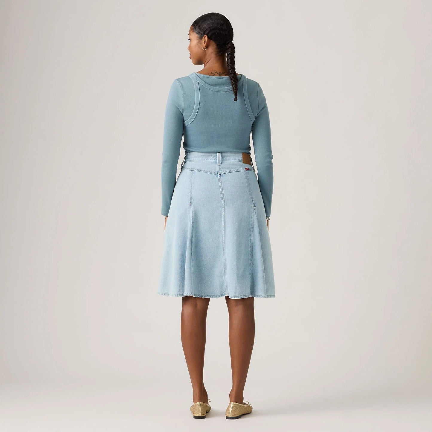 Levi's® Women's Godet Knee-Length Skirt
