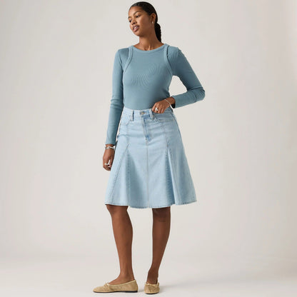 Levi's® Women's Godet Knee-Length Skirt