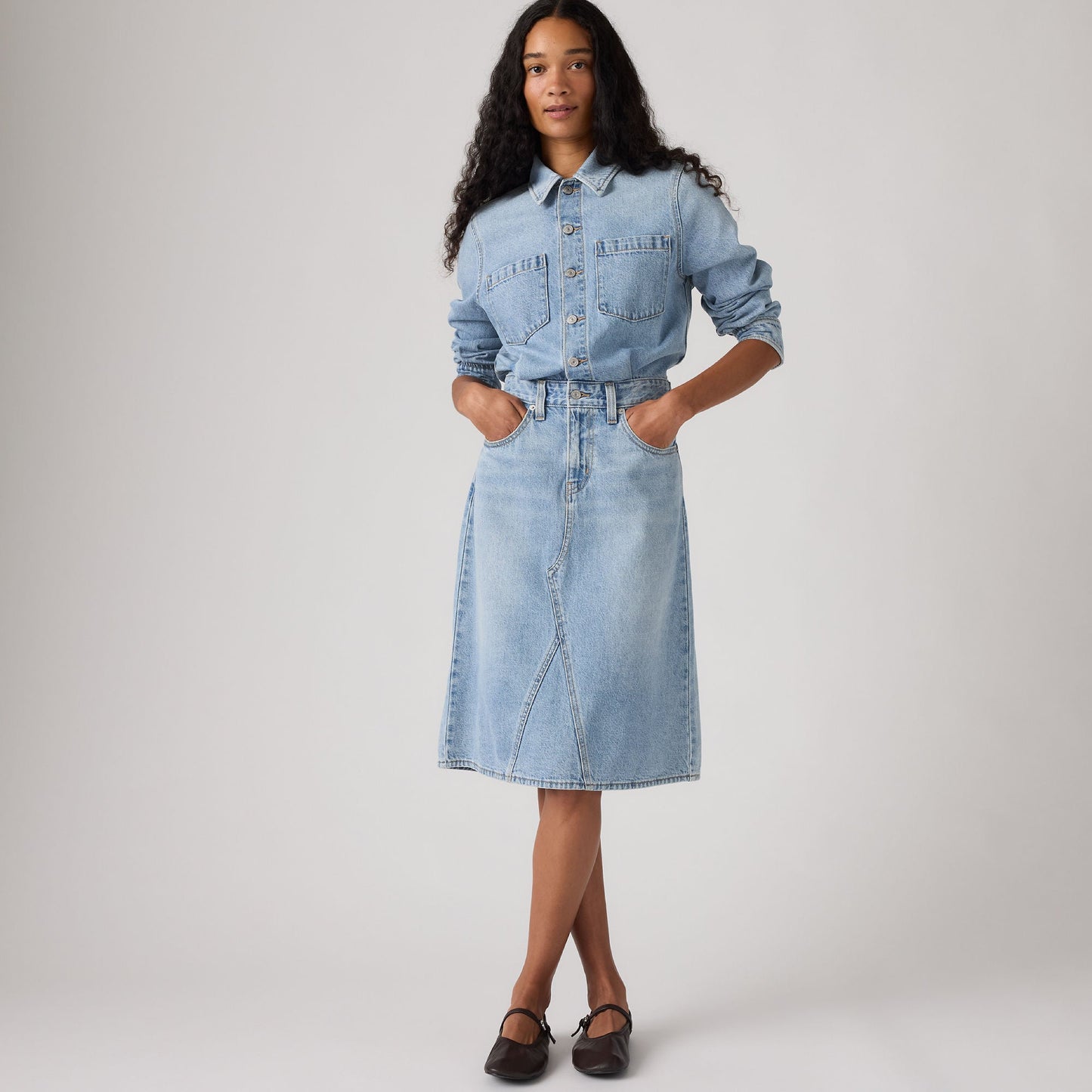 Levi's® Women's A-Line Western Dress