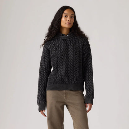 Levi's® Women's Leilah Cable Crewneck Sweater