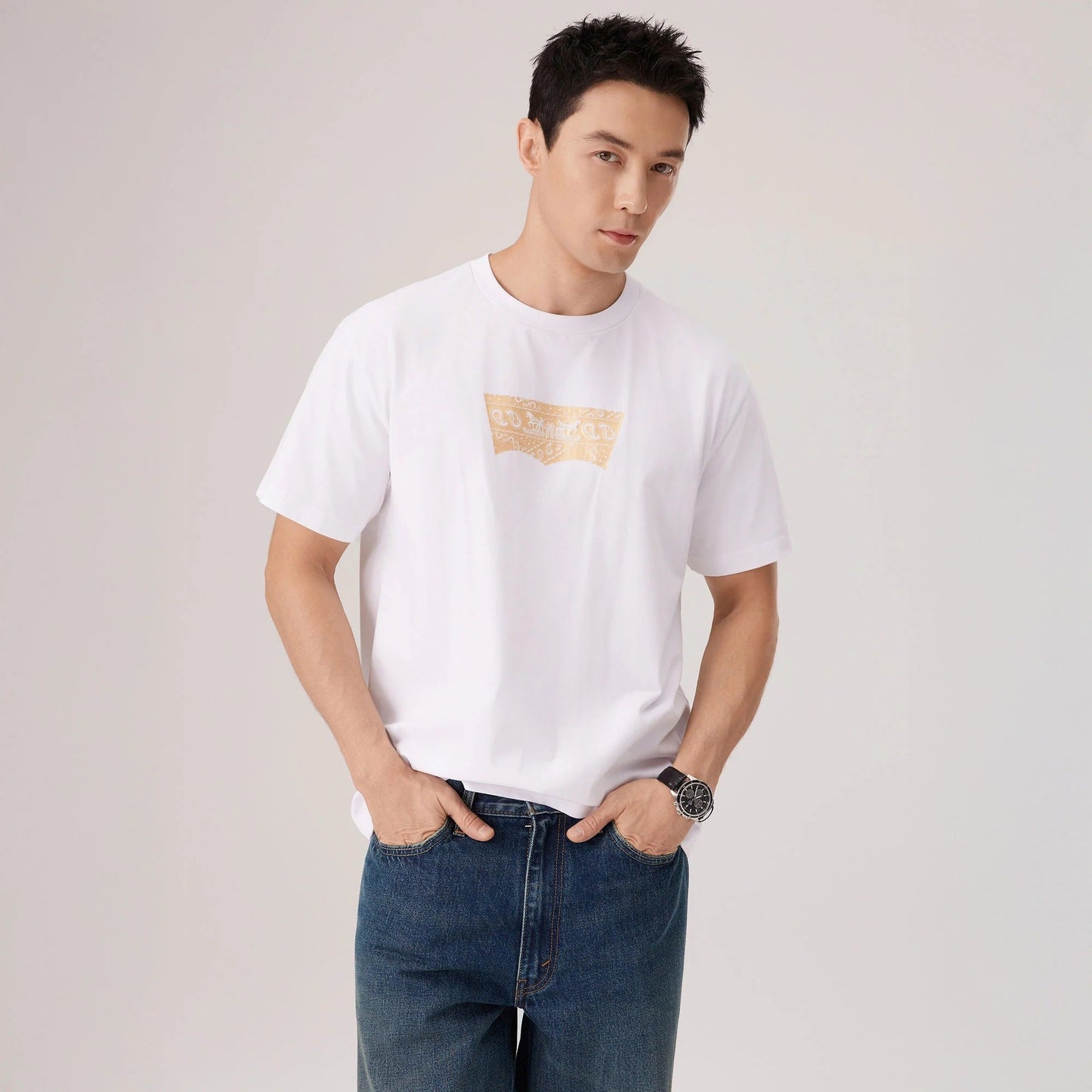 Levi's® Lunar New Year Men's Foiled Batwing Short-Sleeve Tee