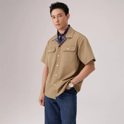 Levi's® Lunar New Year Men's Reversible Short-Sleeve Shirt Jacket