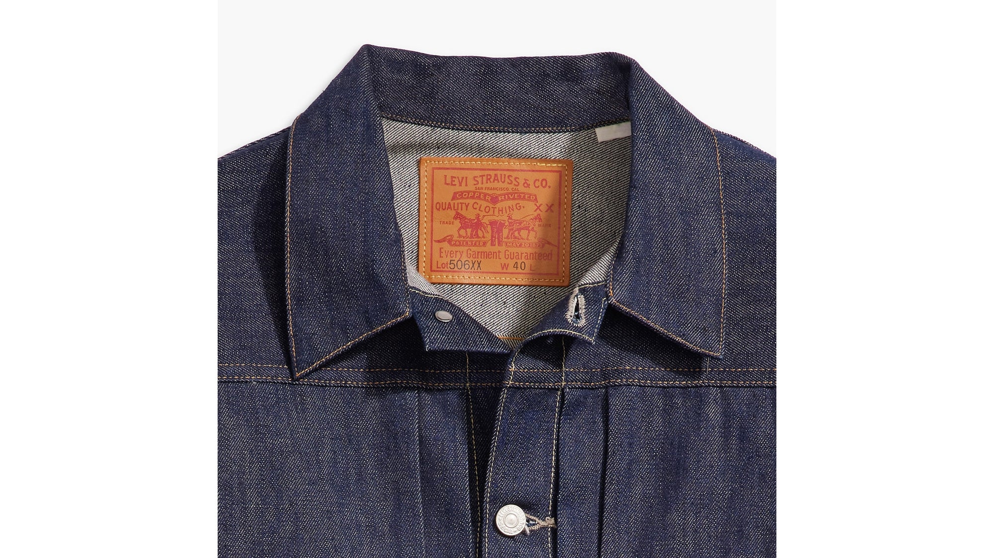 Levi's® Vintage Clothing Men's 1936 Type I Jacket - Dark Indigo