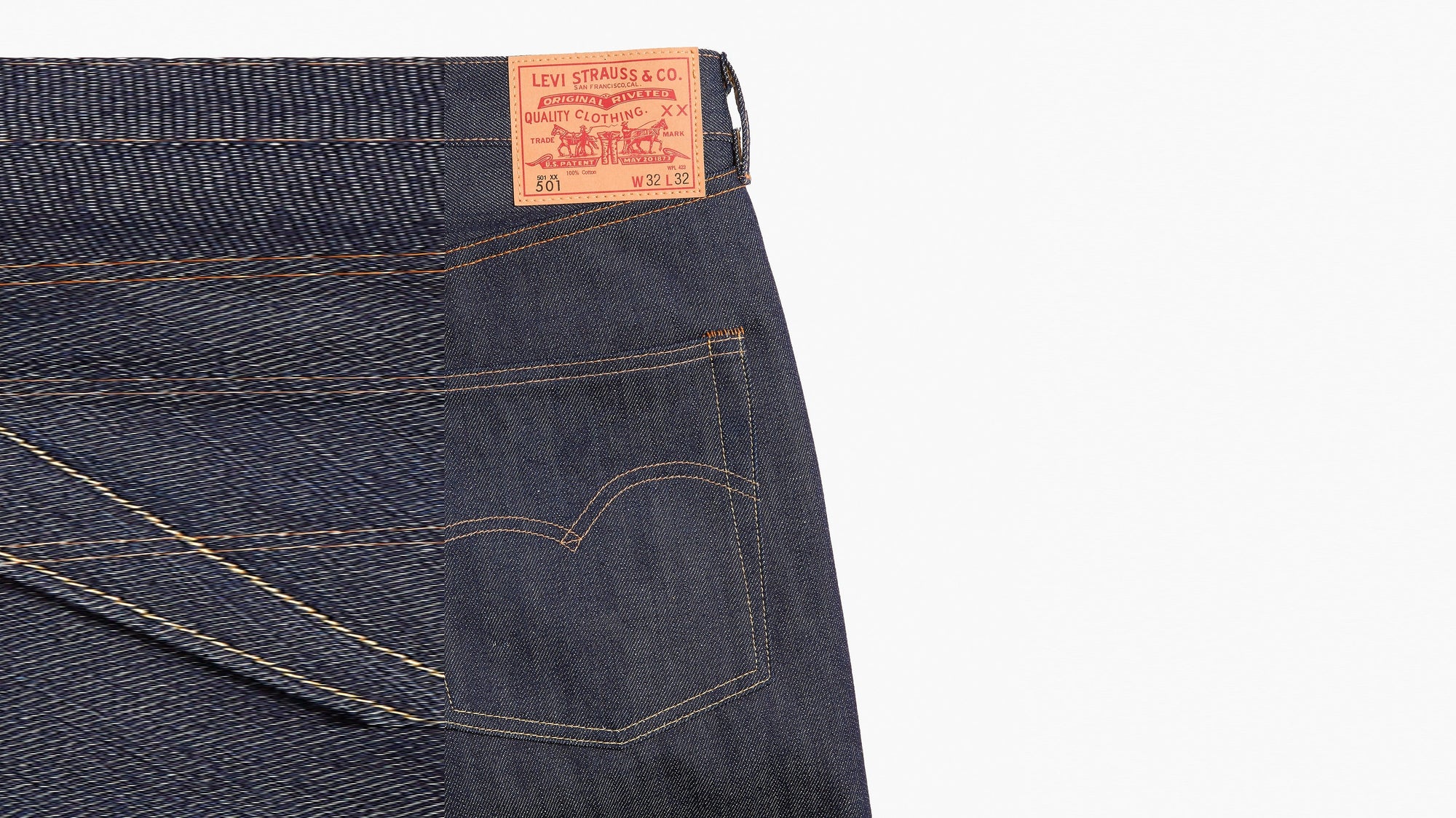 Levi's® Vintage Clothing Men's 1966 501® Jeans - Dark Indigo