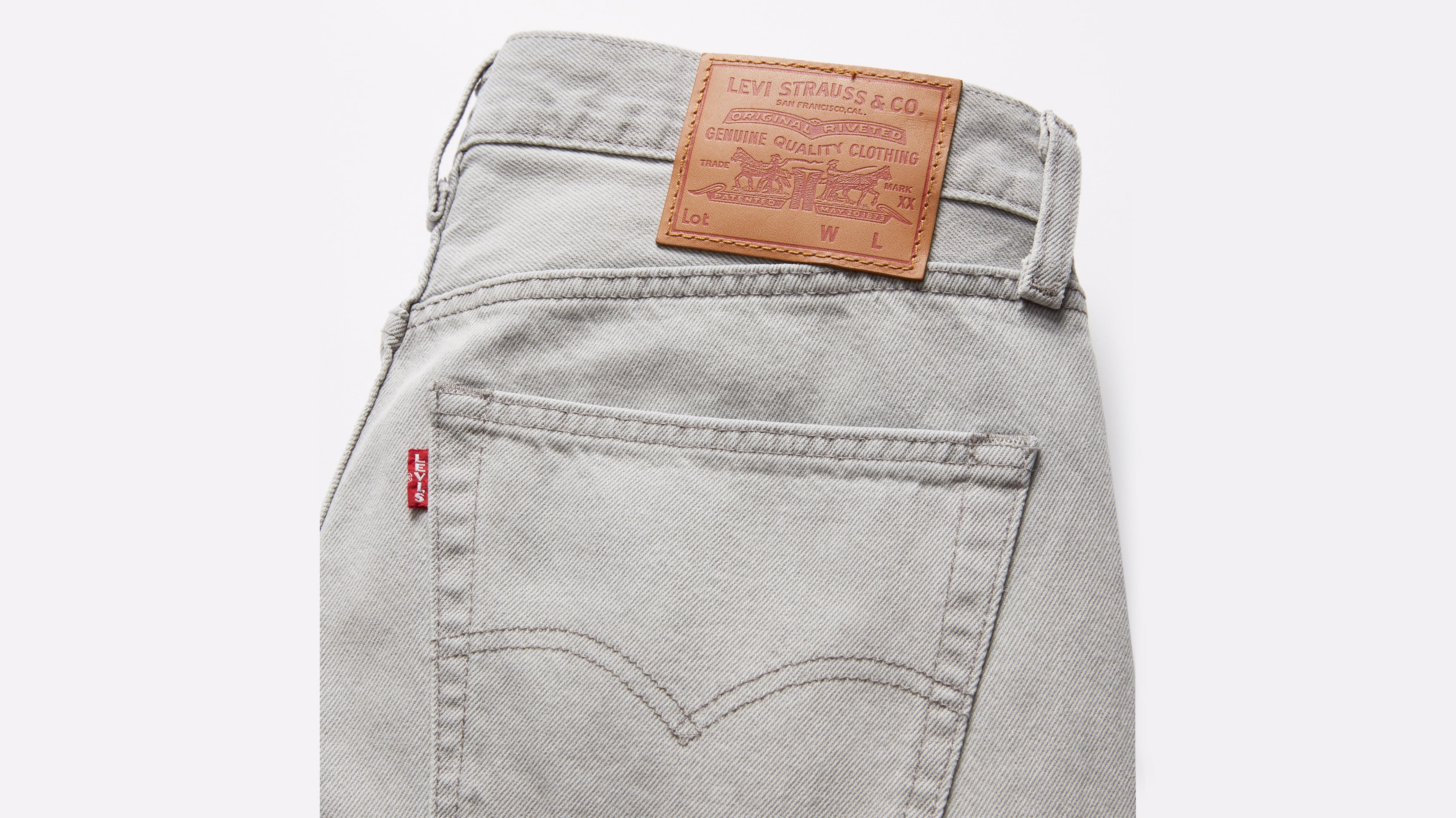 Levi's® Men's 501® Original Jeans Charcoal Charm|LeviTH