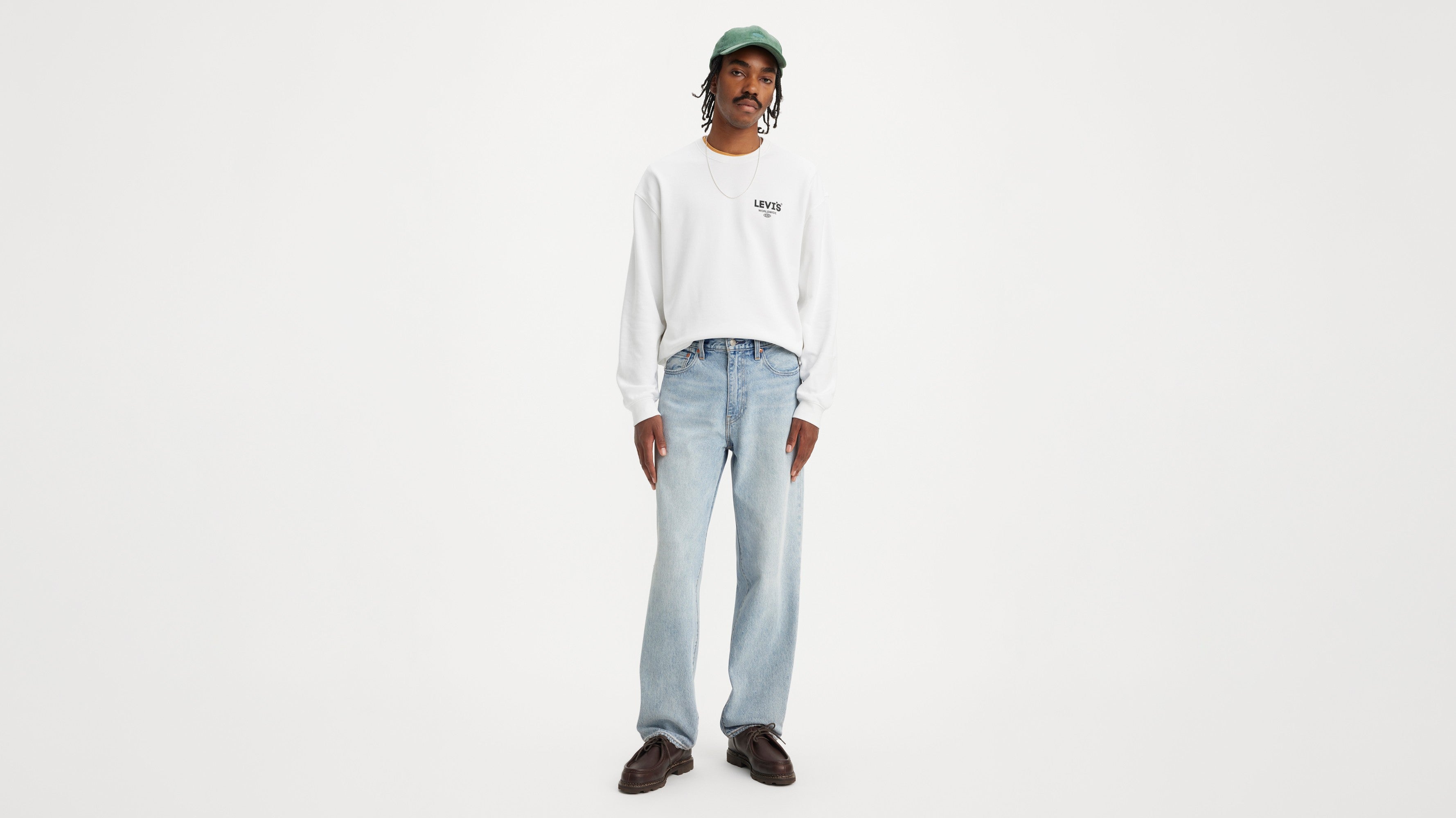 Levi’s® Men's 568™ Loose Straight Jeans - Light Indigo | Levi's TH