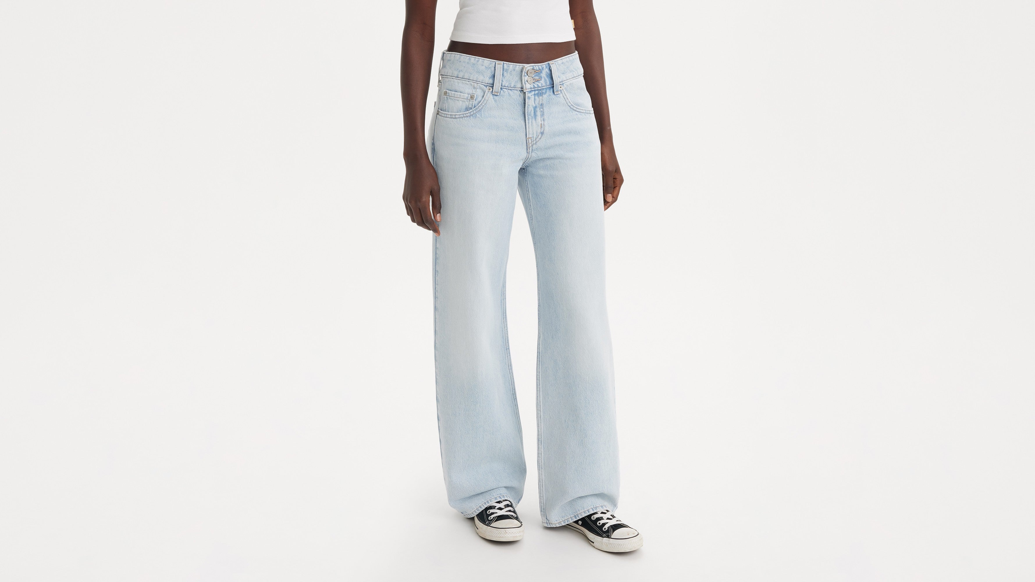 Levi's® Women's Superlow Loose Jeans - Abraided Art | Levi's TH