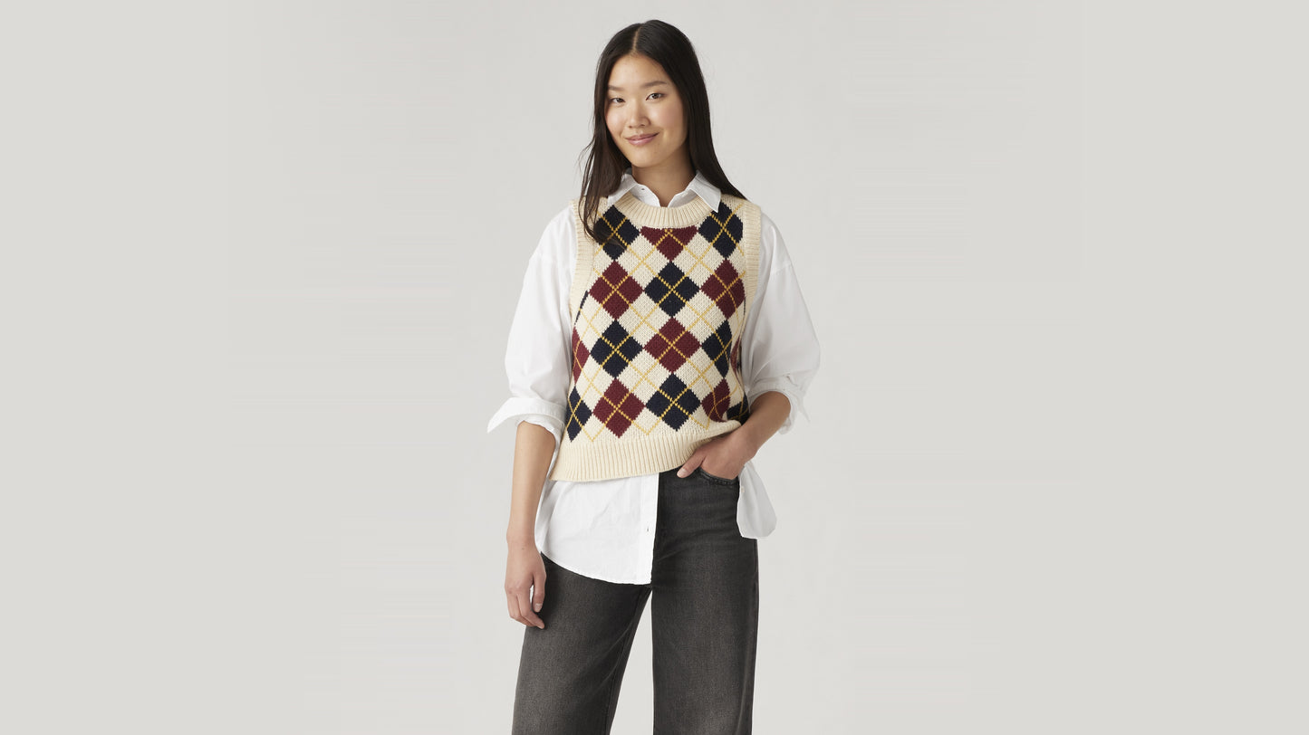 Levi's® Women's Collegiate Argyle Vest