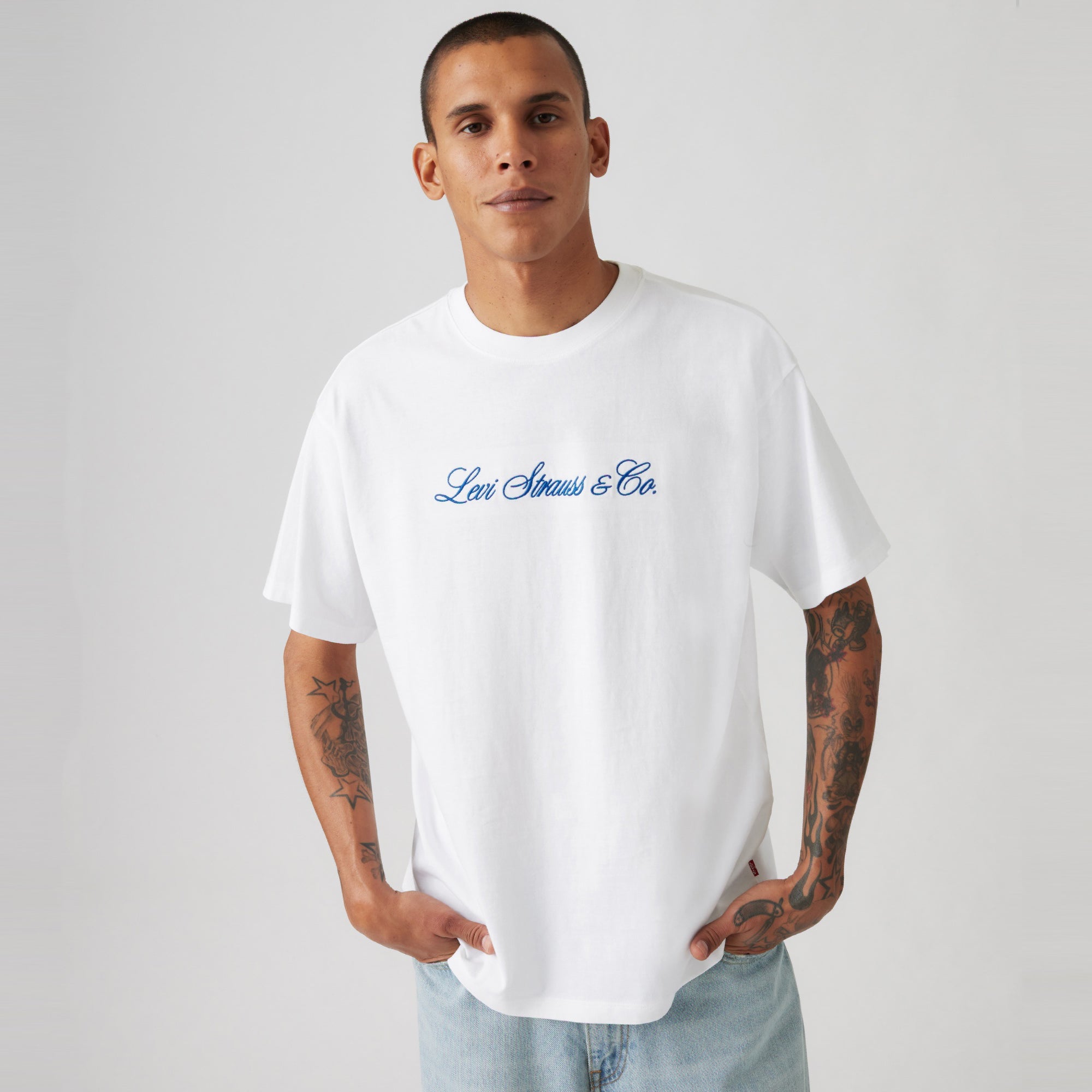 Levi's® Men's Graphic Vintage Fit T-Shirt - Levis Script *white Plus ...