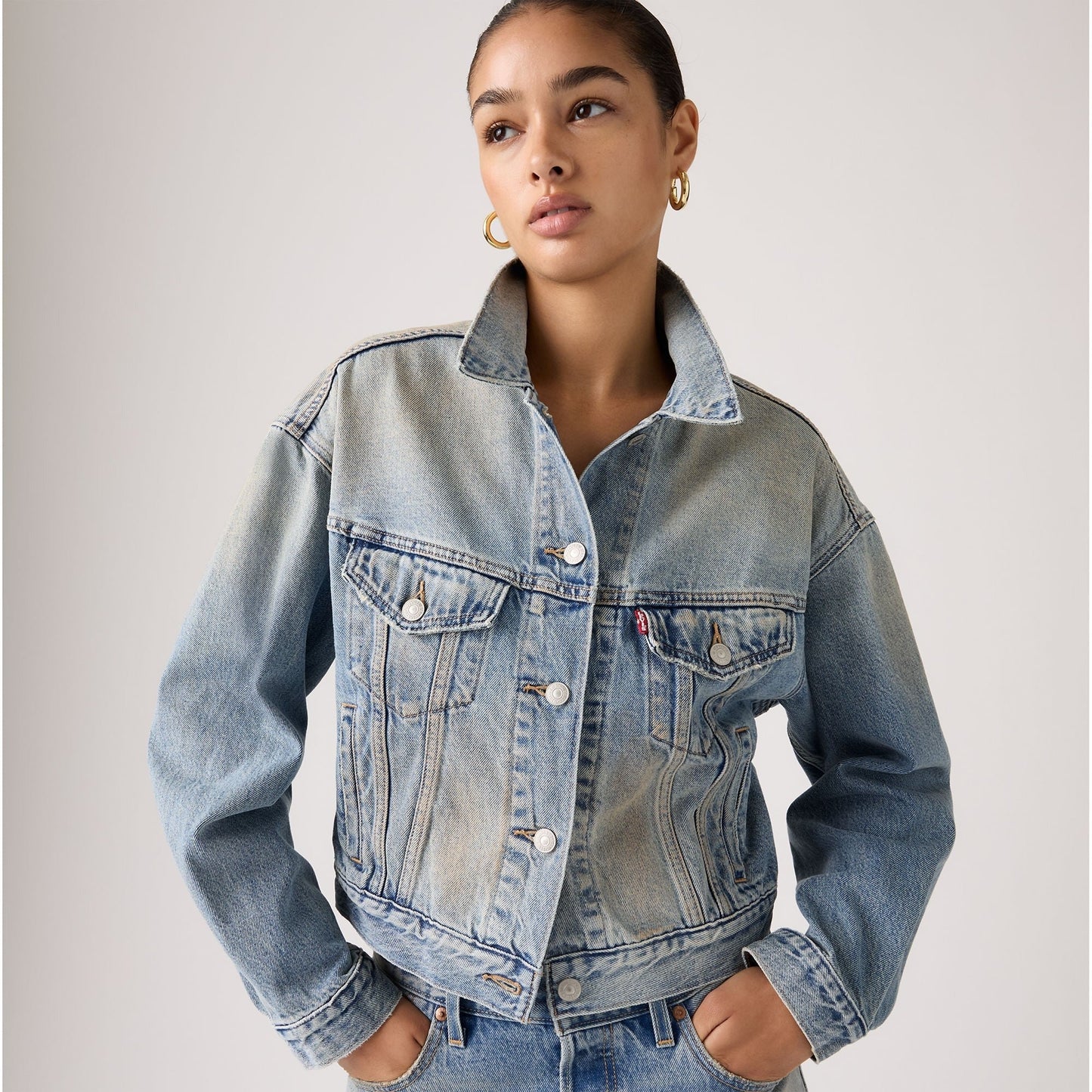Levi's® Women's Cropped '90s Trucker Jacket