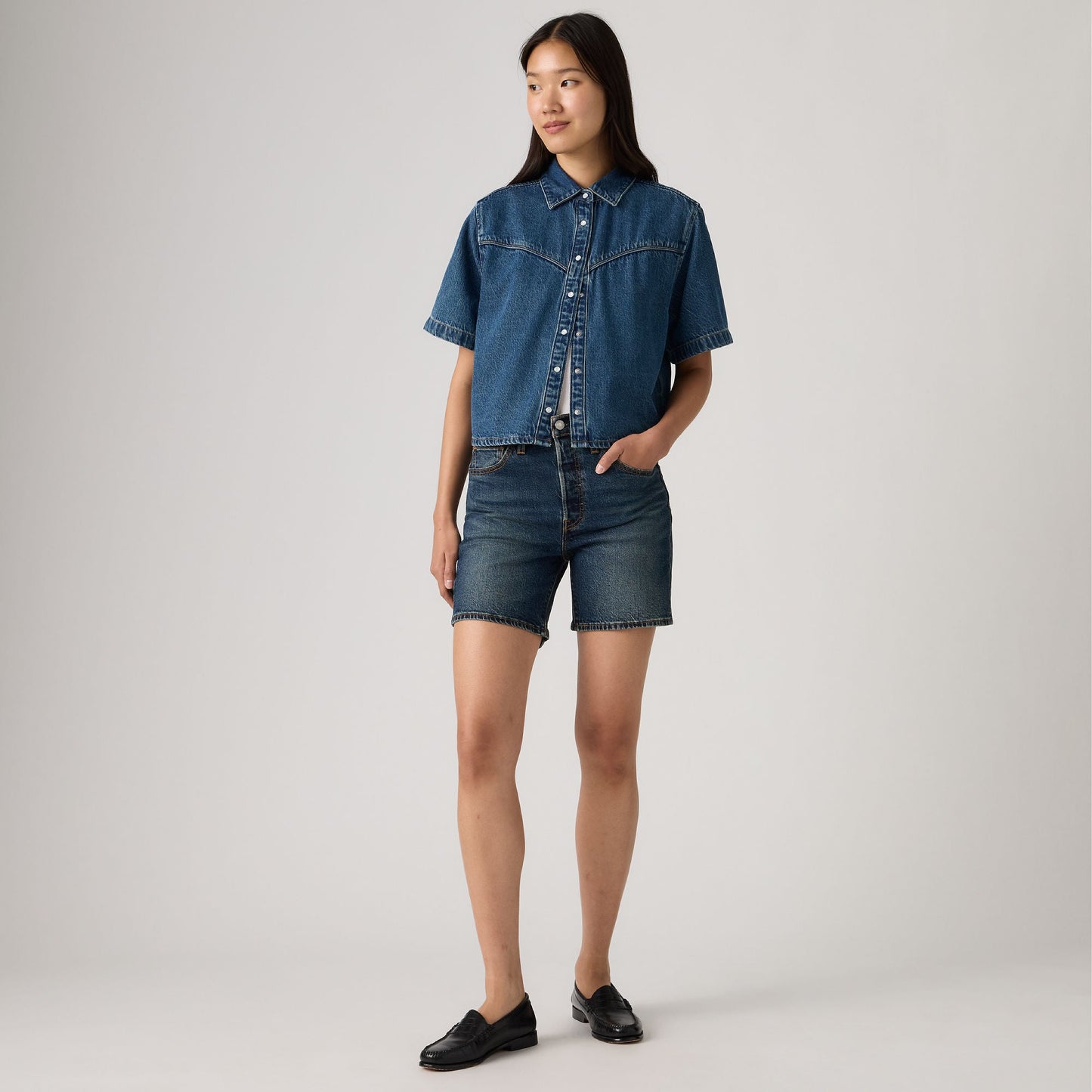 Levi's® Women's 501® Original Mid-Thigh Shorts