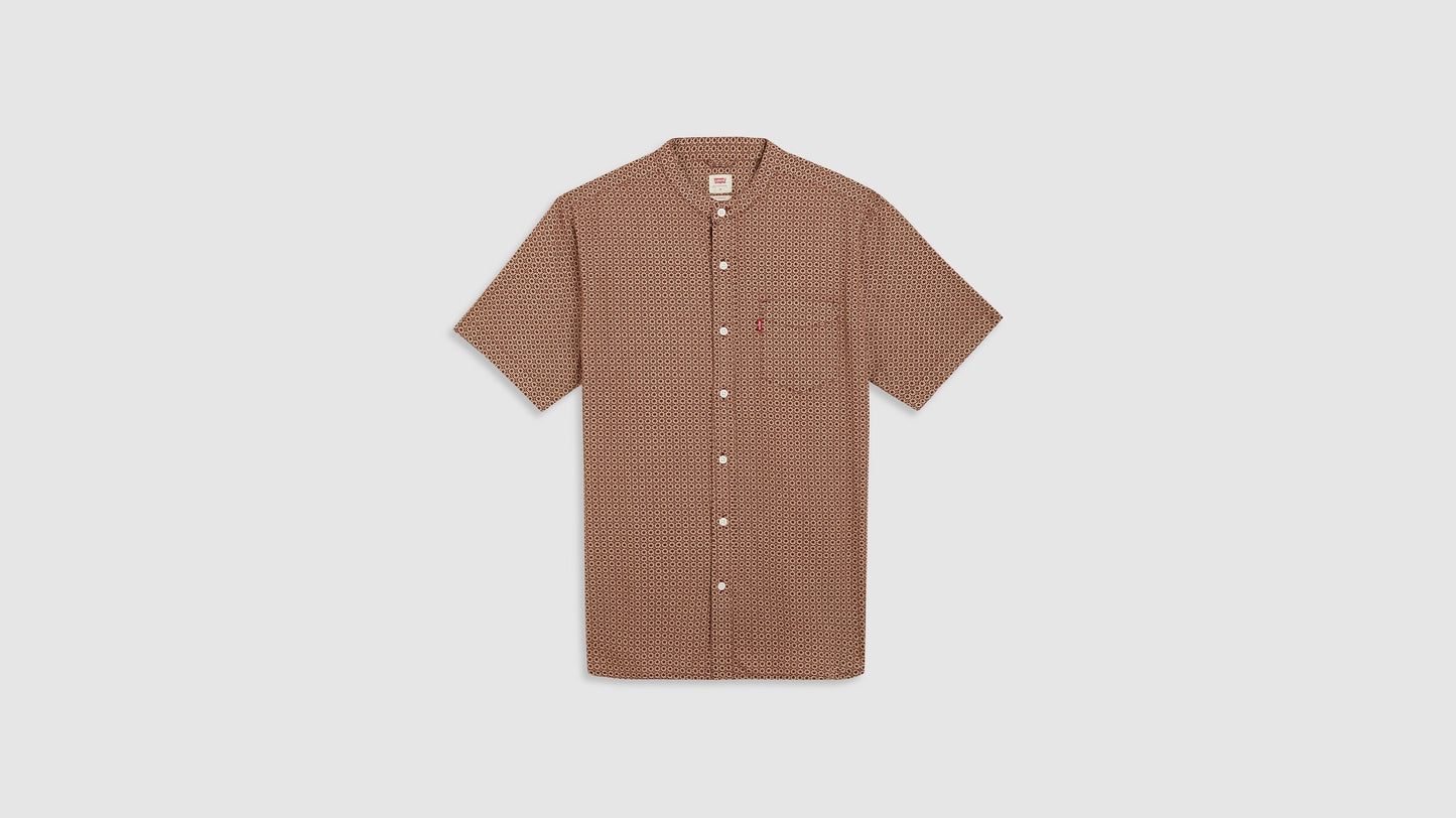 Levi's® Men's Short-Sleeve Banded Collar Shirt