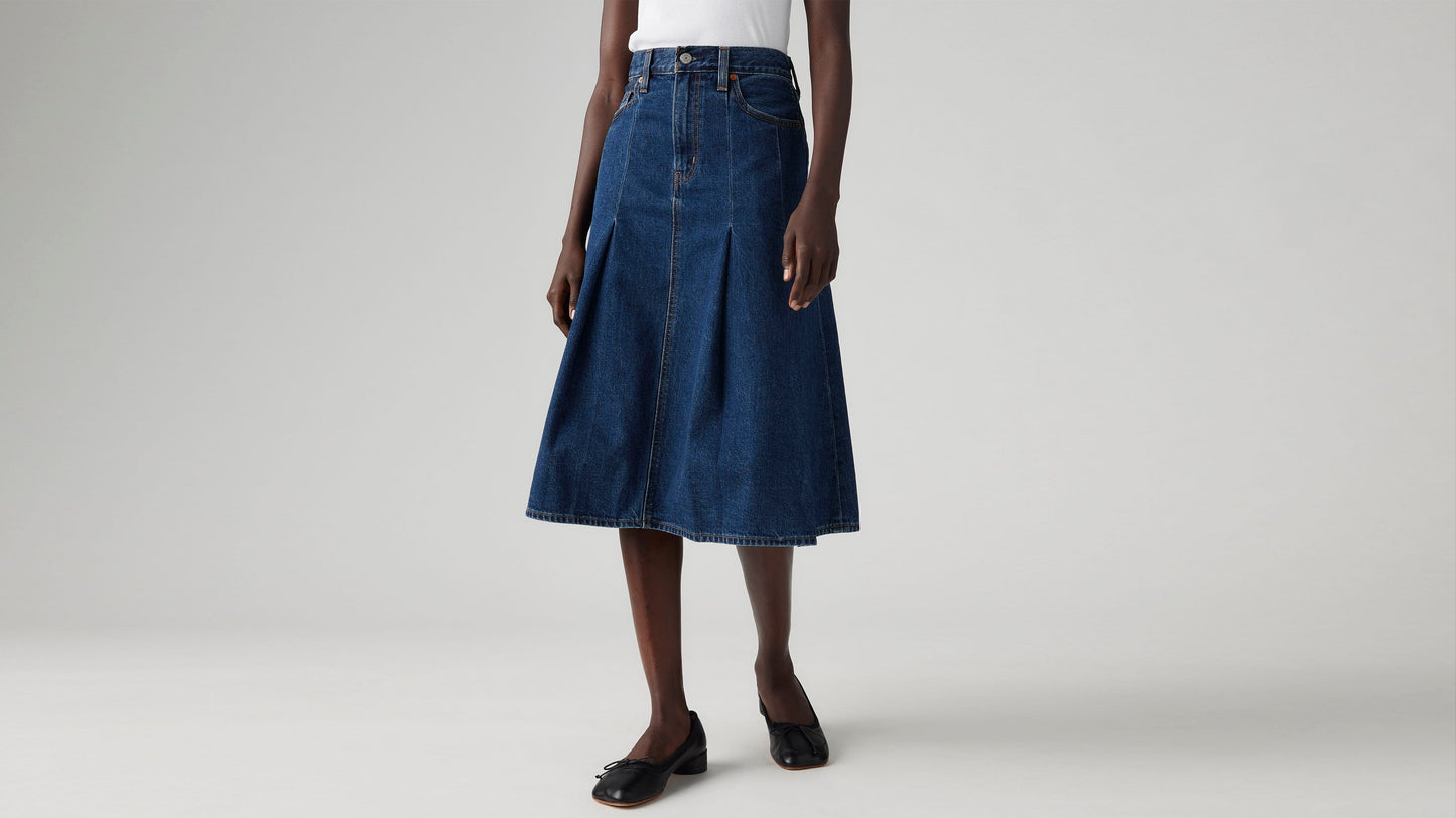 Levi's® Women's Pleated Midi Skirt