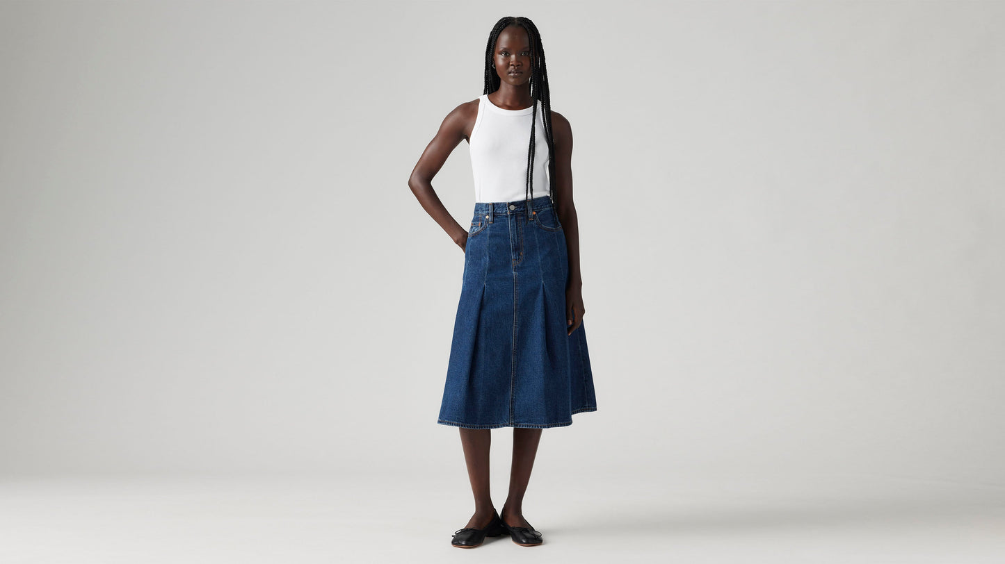 Levi's® Women's Pleated Midi Skirt