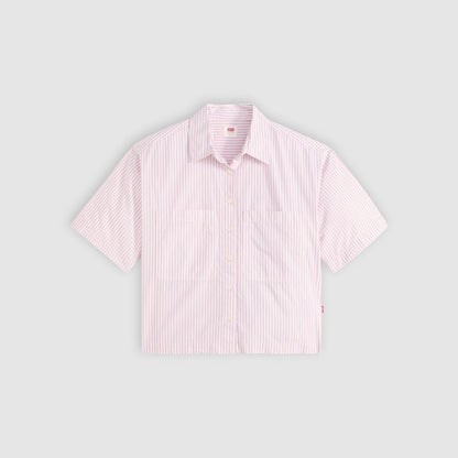 Levi's® Women's Harlie Short-Sleeve Cropped Shirt