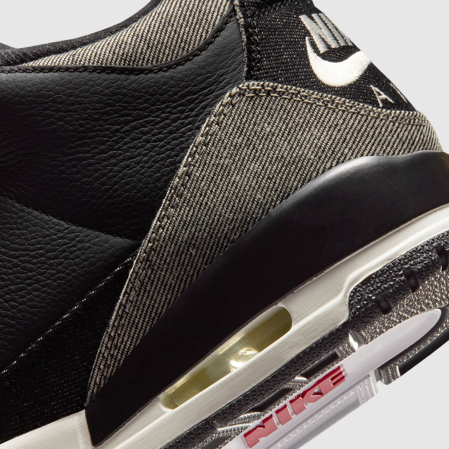 Air Jordan 3 x Levi’s® Black Denim Sneakers