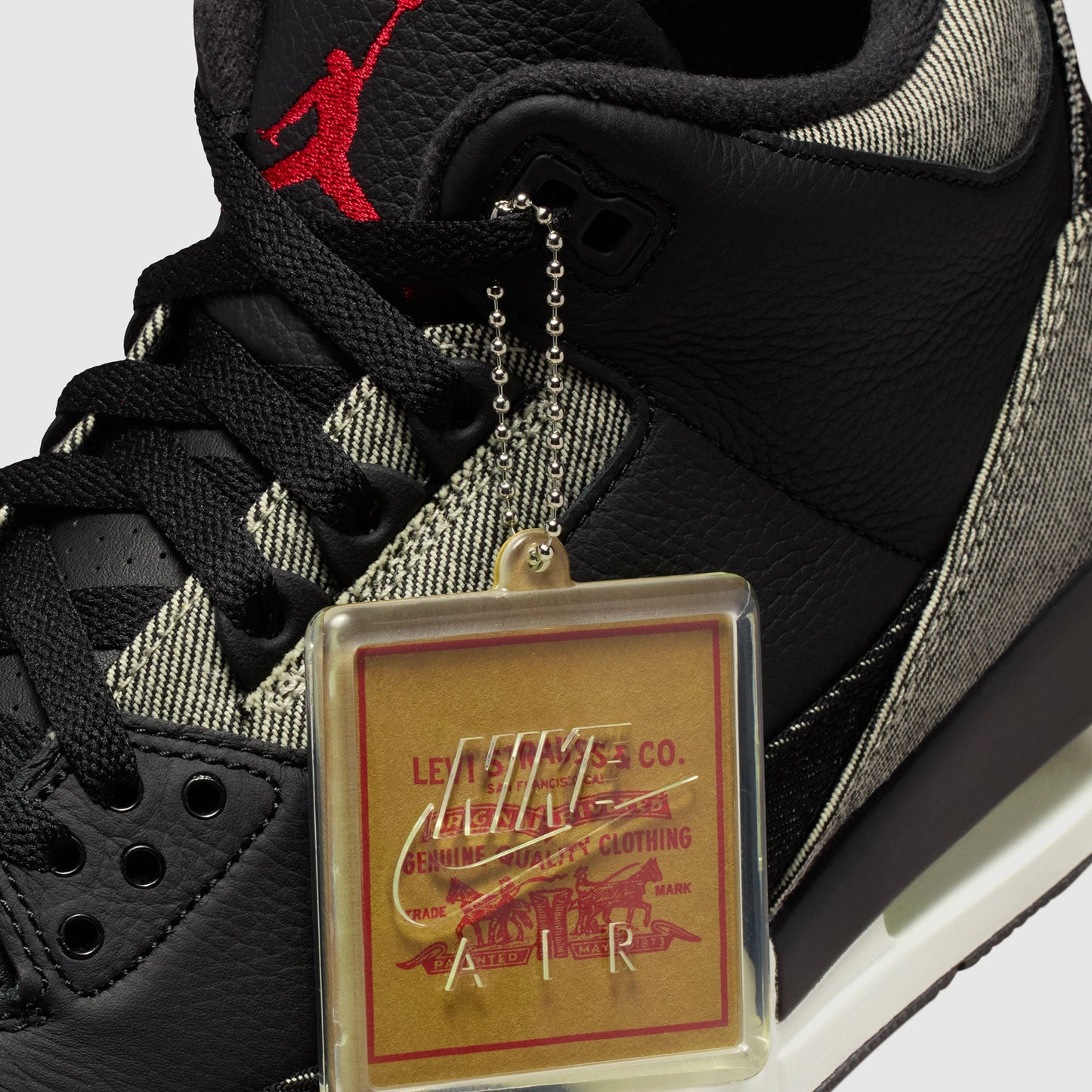 Air Jordan 3 x Levi’s® Black Denim Sneakers