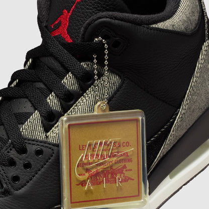 Air Jordan 3 x Levi’s® Black Denim Sneakers