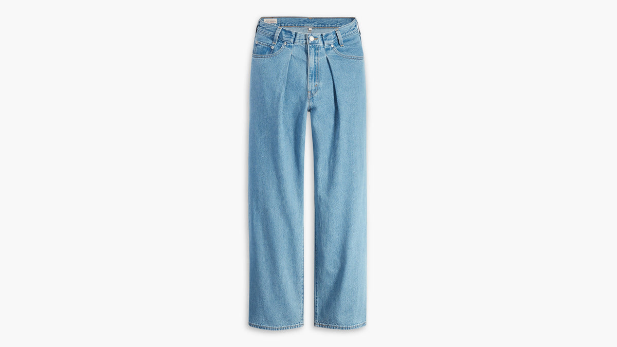 Levi's® Women's Folded Pleated Baggy Jeans