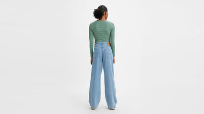 Levi's® Women's Folded Pleated Baggy Jeans