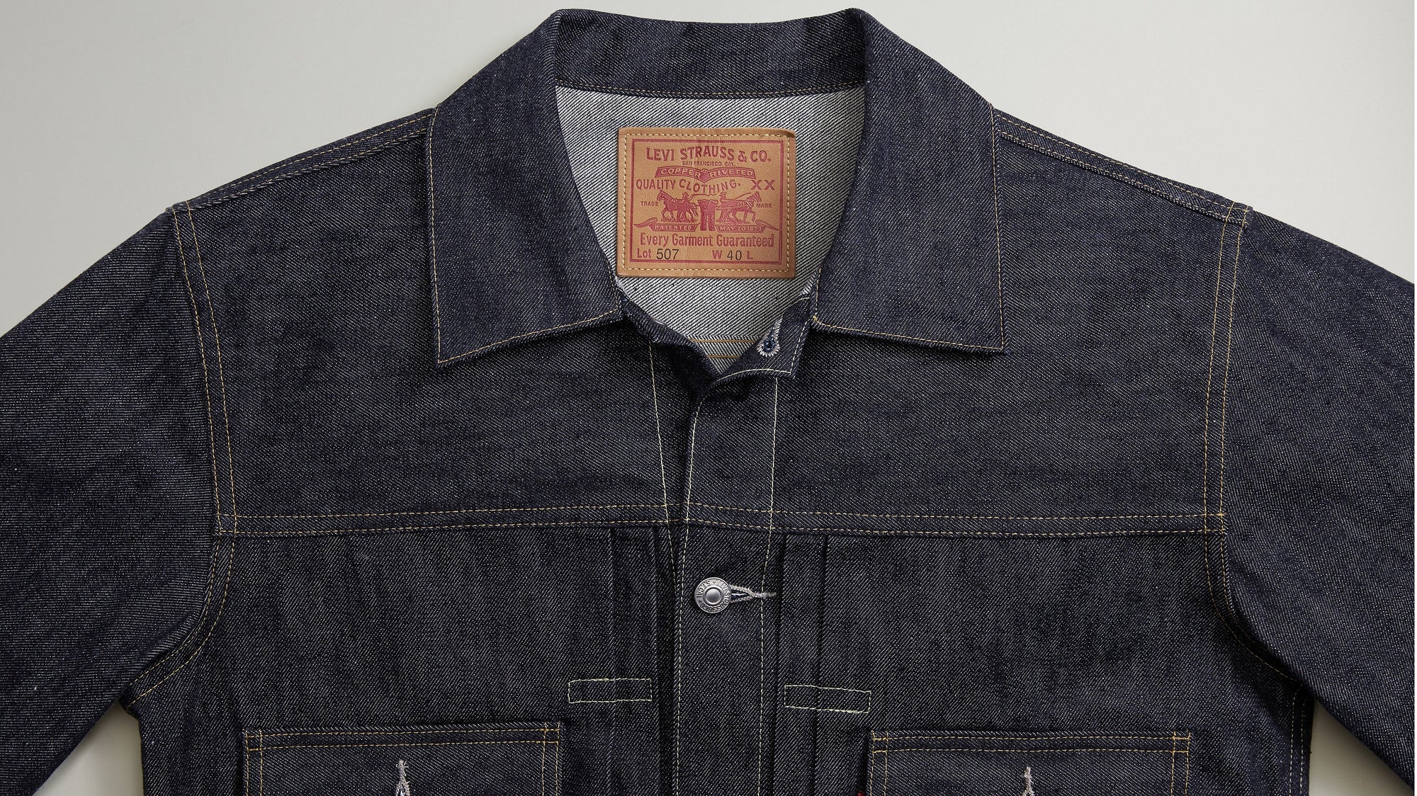 Levi's® Vintage Clothing Men's 1953 Type II Jacket - Dark Indigo